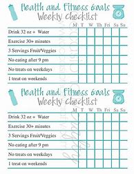 Image result for Free Fitness Printables