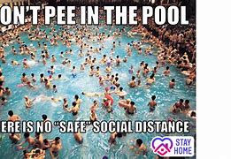 Image result for Pool Pee Meme