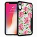 Image result for iPhone XR Clear Case with Design On the Top