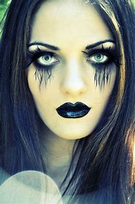 Image result for Creepy Face Makeup