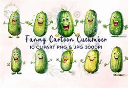 Image result for Cucumber Funny Friends Clip Art