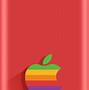 Image result for Red Apple Logo and Black Background