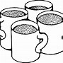Image result for Cup Images Clip Art Black and White