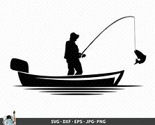 Image result for Man Fishing SVG