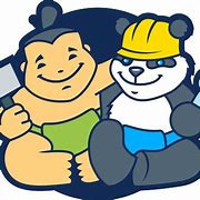Image result for Panda Sumo Cartoon