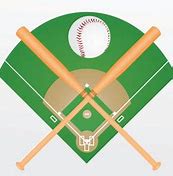 Image result for Baseball Bats Crossing Laying Down Cartoon