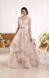Image result for Pink Champagne Wedding Dresses
