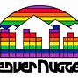 Image result for Denver Nuggets Rainbow Logo