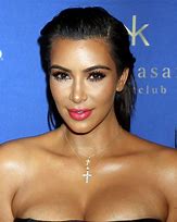 Image result for Kim Kardashian Wearing Bead Necklace