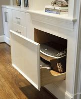Image result for Pull Out Shelf for Printer in a Cabinet