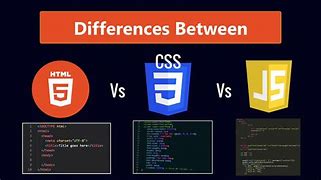 Image result for Difference Between HTML and JavaScript
