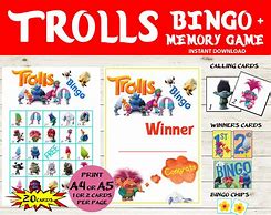 Image result for Bingo Trolls