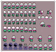 Image result for Ralsei Sprite without Hat