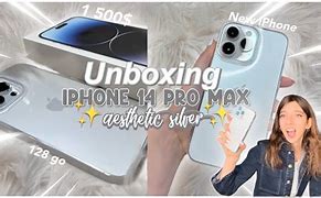 Image result for iPhone 14 Pro Silver Unboxing