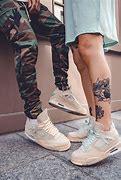 Image result for How to Dress Up Off White Air Jordan 4S