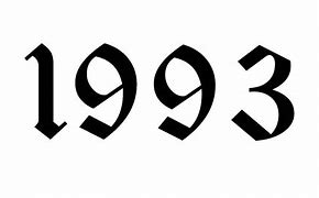 Image result for 1993 Year 3D Numbers