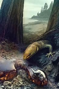 Image result for Giant Prehistoric Lizard