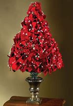 Image result for Fiber Optic Poinsettia Christmas Tree