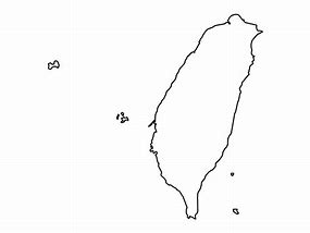 Image result for Taiwan Map Outline