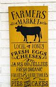 Image result for Local Farmers Market Sign