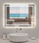 Image result for Glass LED Mirror