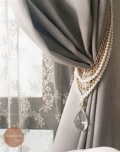 Image result for Luxury Curtain Tie Backs