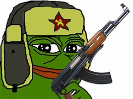 Image result for Pepe Holding Gun