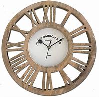Image result for Threshold Wood Wall Clock 24