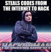 Image result for HackerMan Meme