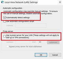 Image result for Local Area Settings