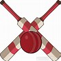 Image result for Bat and Ball Outline