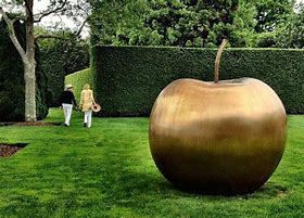 Image result for Garden Apple Sculpture