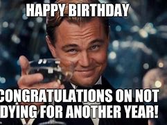 Image result for Leonardo DiCaprio Birthday Meme