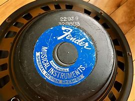 Image result for Vintage Fender Speakers