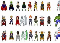 Image result for Micro Heroes Characters