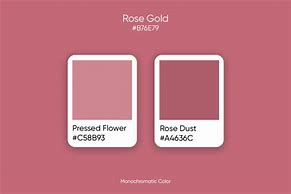 Image result for Rose Gold Foil Color Code