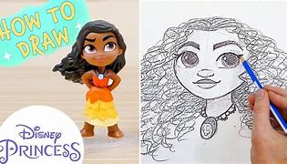 Image result for Disney Princess Moana Drawing