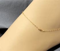 Image result for Gold Ankle Bracelet