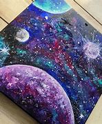 Image result for Galaxy Painting for Kids