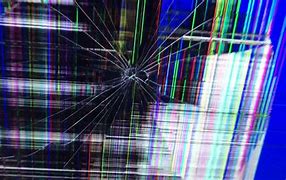 Image result for Broken Black TV Screen