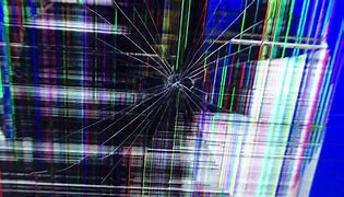 Image result for Sharp TV Broken Screen