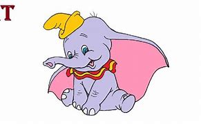 Image result for Dumbo Cute Easy Drawings
