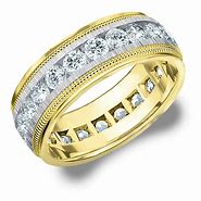 Image result for Two Tone Gold Men's Wedding Bands