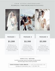 Image result for Photography Rate Sheet