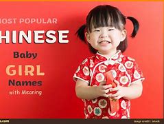 Image result for Chinese Baby Girl Names