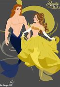 Image result for Disney Princess Belle and Adam