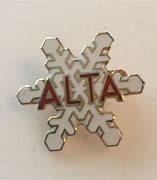 Image result for Who Is the Woman On the Alta Ski Resort Commemorative Pin