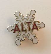 Image result for Who Is the Woman On the Alta Ski Resort Commemorative Pin for 86