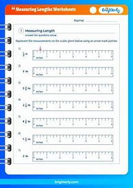 Image result for Measure Length Worksheet