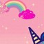 Image result for Pink Glitter Unicorn